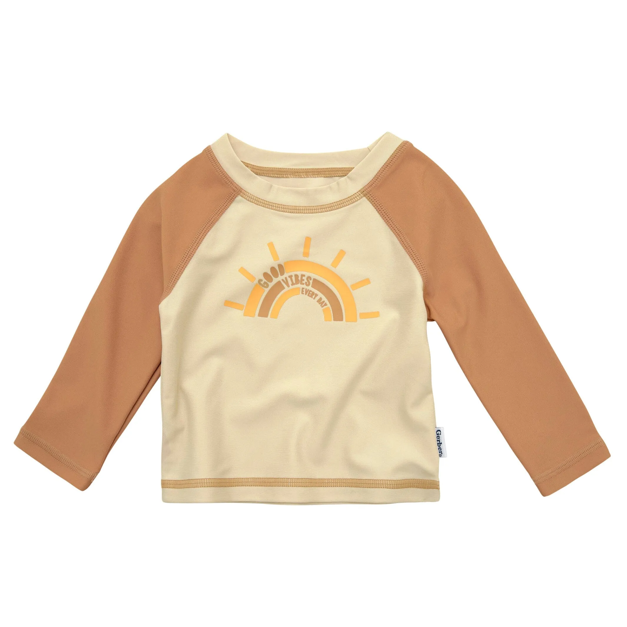 2-Piece Baby & Toddler Boys UPF 50  Suns Rash Guard & Swim Trunks Set