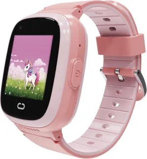 2025 Model Smart Watch for Kids | Phone Watch & GPS Tracker for Children Ages 5-12 | Calling, Texting, GPS Tracking, Camera, School Mode | SOS & Safety Alerts | SIM Card Included (Pink)