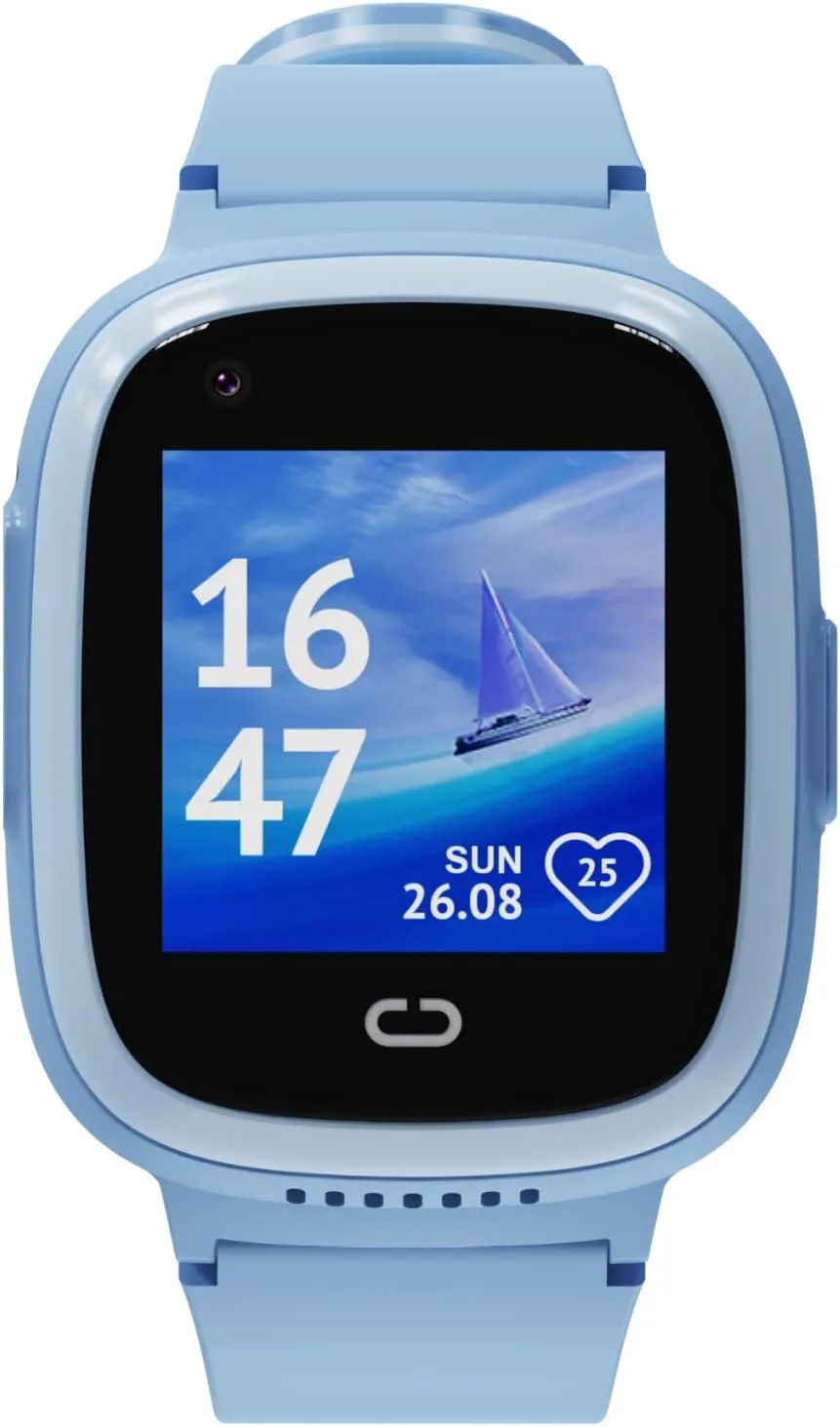 2025 Model Smart Watch for Kids | Phone Watch & GPS Tracker for Children Ages 5-12 | Calling, Texting, GPS Tracking, Camera, School Mode | SOS & Safety Alerts | SIM Card Included