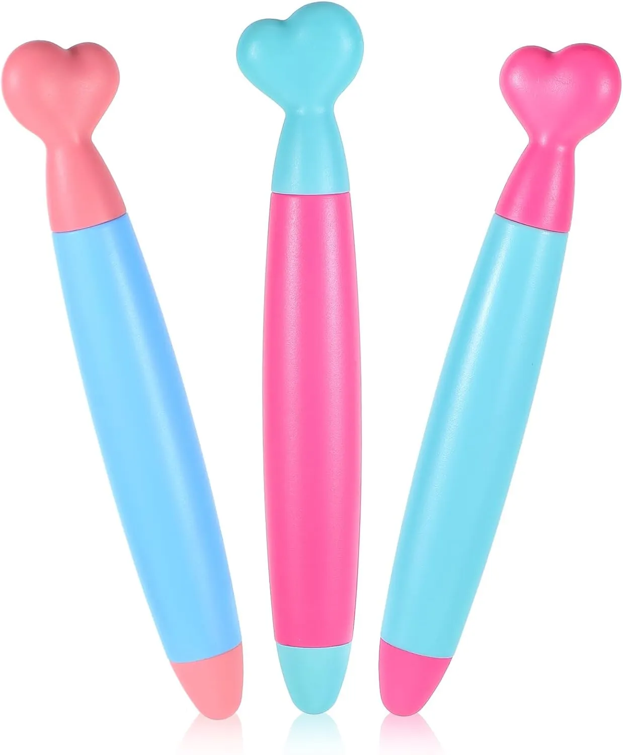 3 Pack Kid-Friendly Stylus Pens for Touch Screens, Capacitive Stylus Pens with Durable Rubber Tips, Tablet Stylus Pen Children's Crayon Stylus Pen for Touch Screen Devices Smartphones Tablets