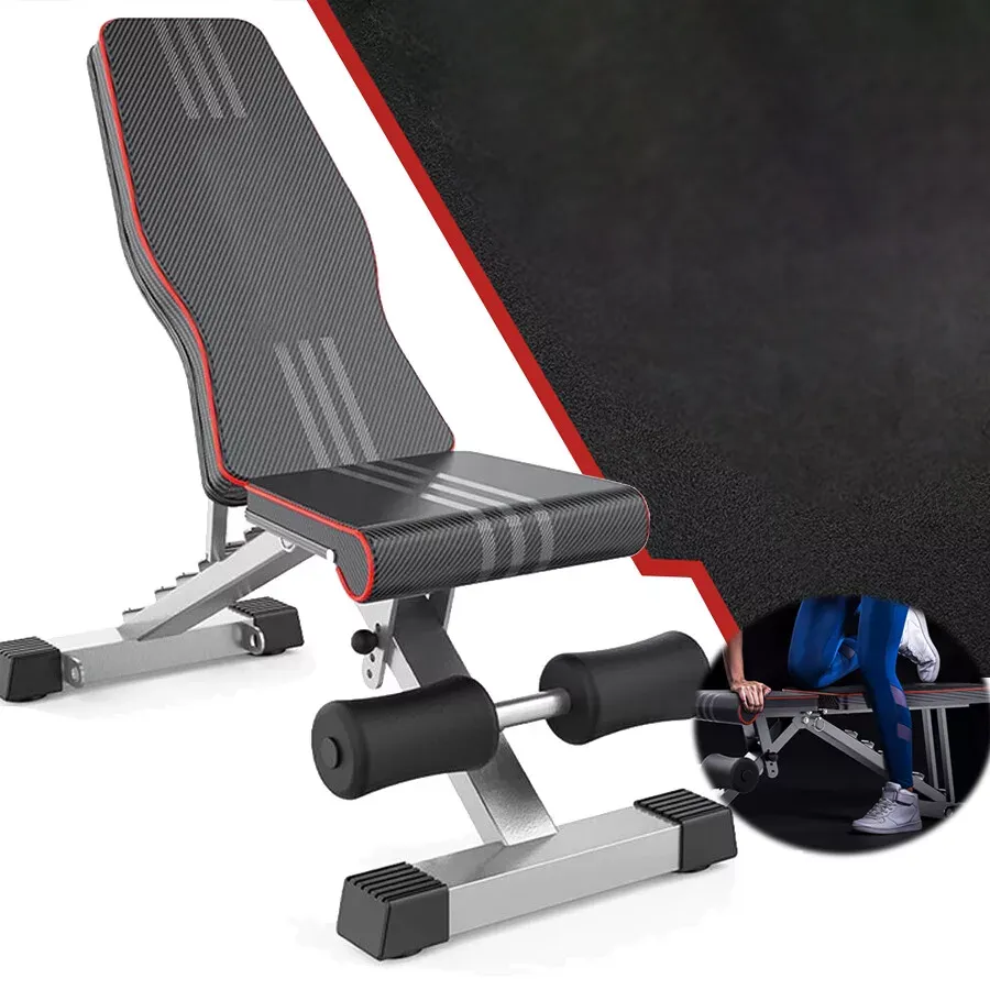 Adjustable Weight Bench for Incline, Decline, Flat Workouts at Home