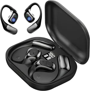 Ai Language Translation Earbuds Real Time,144 Language Translator Earbuds, Bluetooth Headphones Translation Language Device for iPhone and Android Earbud Translator(Black)