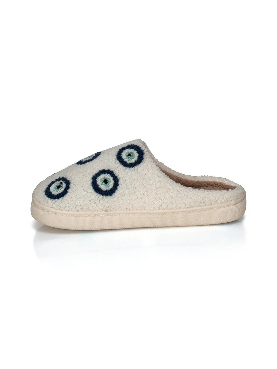 All The Eyes I Need Slippers - Blue