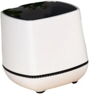 Angoily Portable Mini Bass Sound Speakers USB Powered Desktop Speakers for Laptop and Home Use Compact Wired Design with Volume Control for Audio White