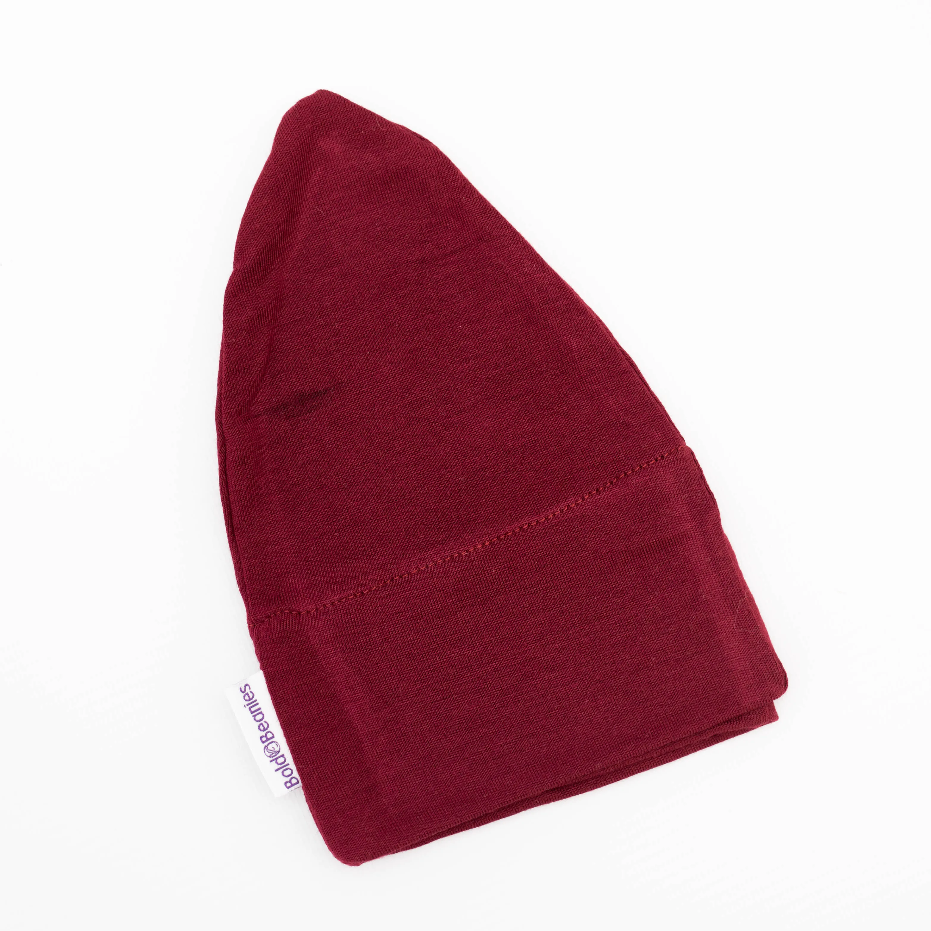 Aubergine Girls Soft Snug Beanie Hat