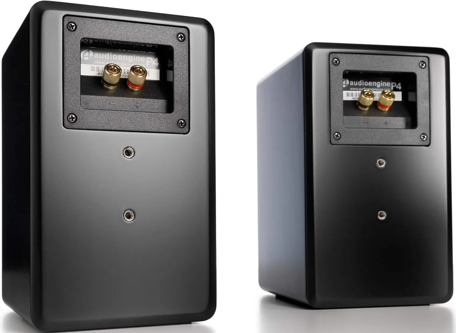 Audioengine P4 Passive Bookshelf Speakers | Home Stereo High-Performing 2-Way Desktop Speakers (Black)