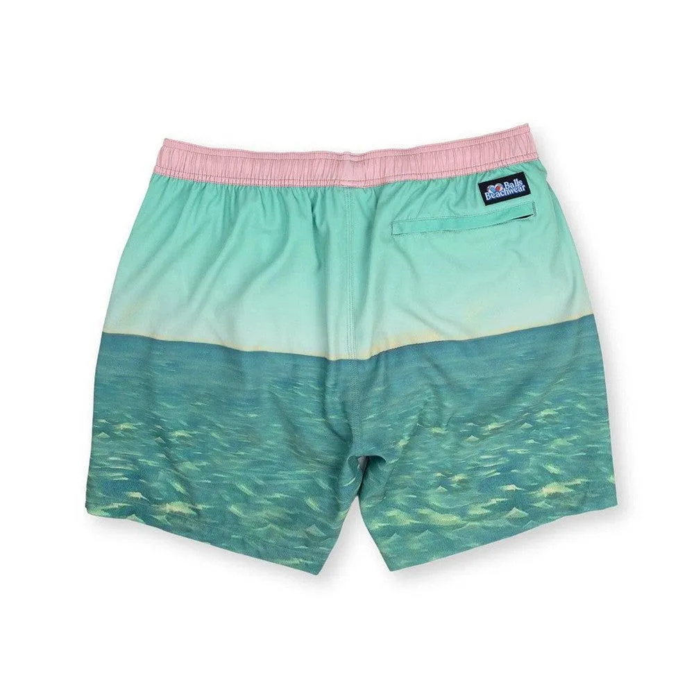 Balls Beachwear Stranded In Time Swim Trunks