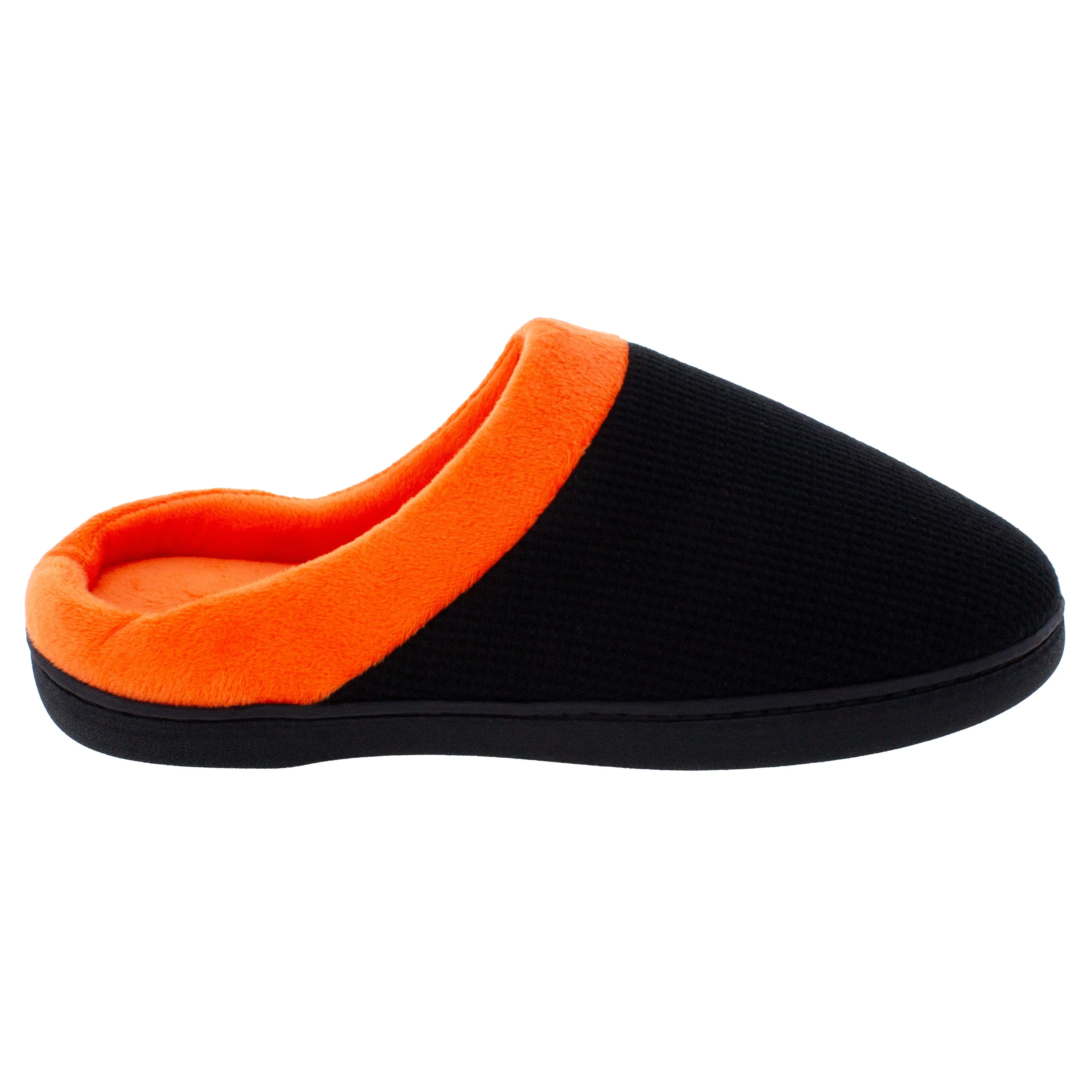 Black and Orange ComfyFeet Clog Slipper
