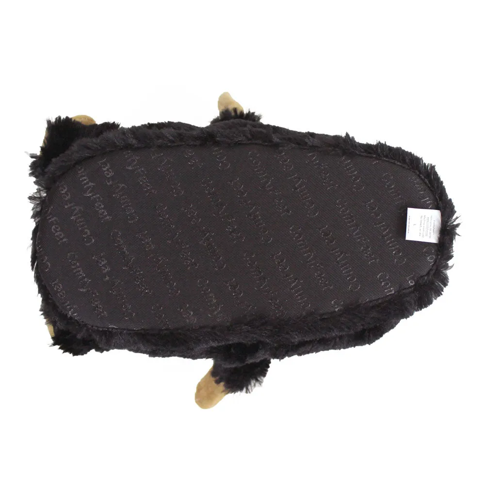 Black Monkey Animal Slippers