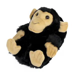 Black Monkey Animal Slippers