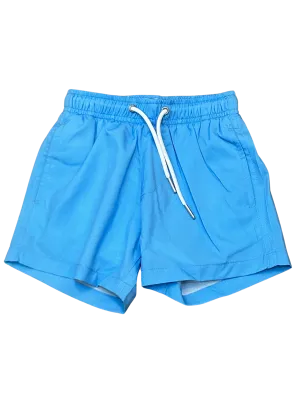 Blue to Waves Color Changing Swim Trunks