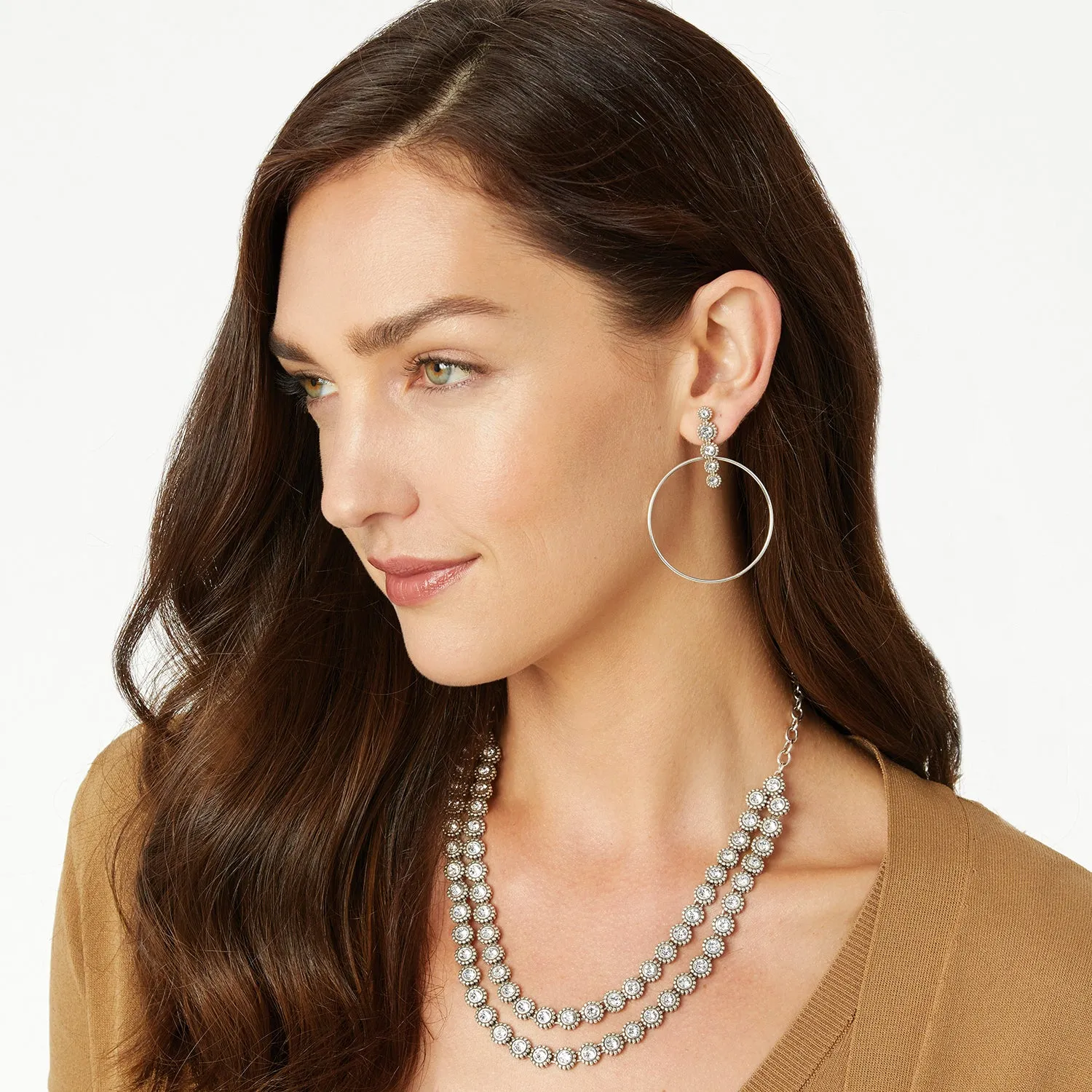 Brighton Twinkle Post Hoop Earrings