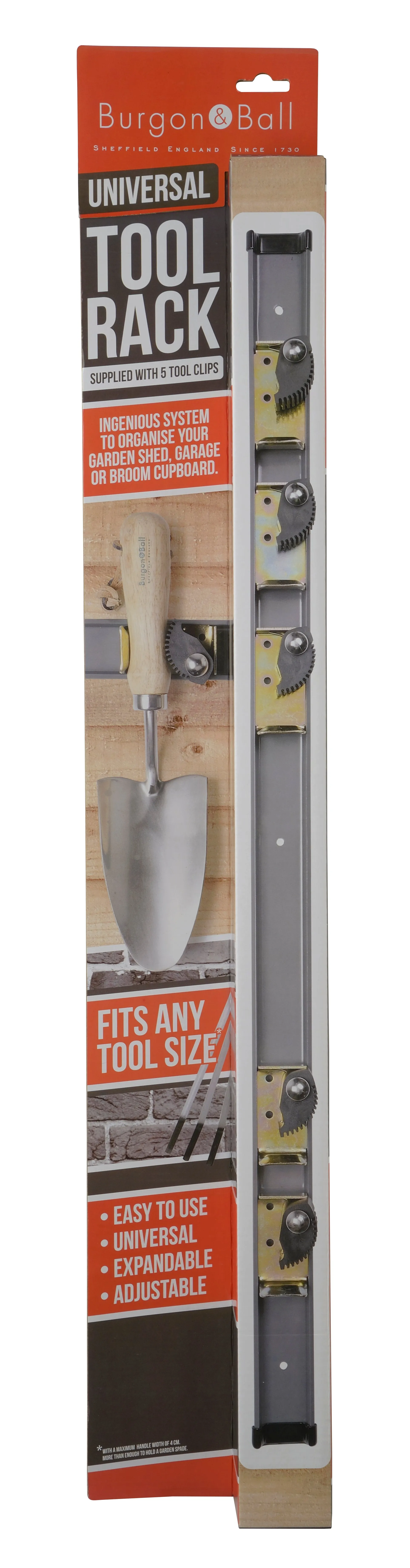 Burgon & Ball Tool Rack 75cm