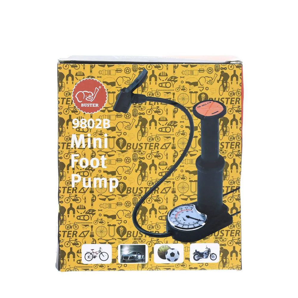 BUSTER Portable Manual Mini Foot Air Pump - 9802B