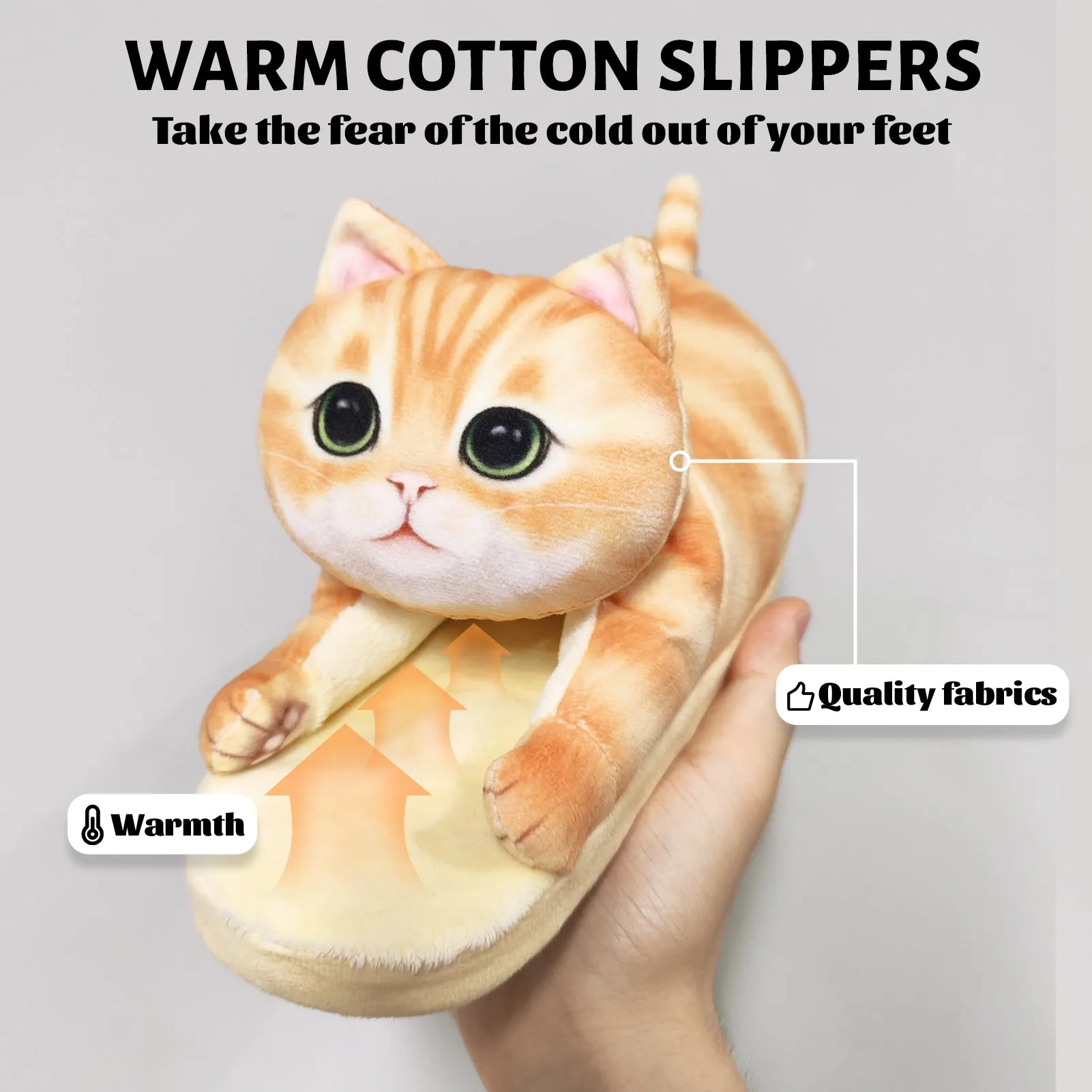 Children's Cat Slippers