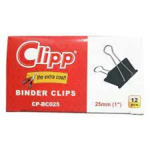 Clipp Binder Clips 25mm