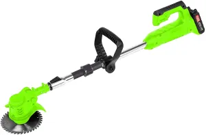Cordless Weed Eater, Grass Trimmer, Powerful 24V Electric Brush Cutter