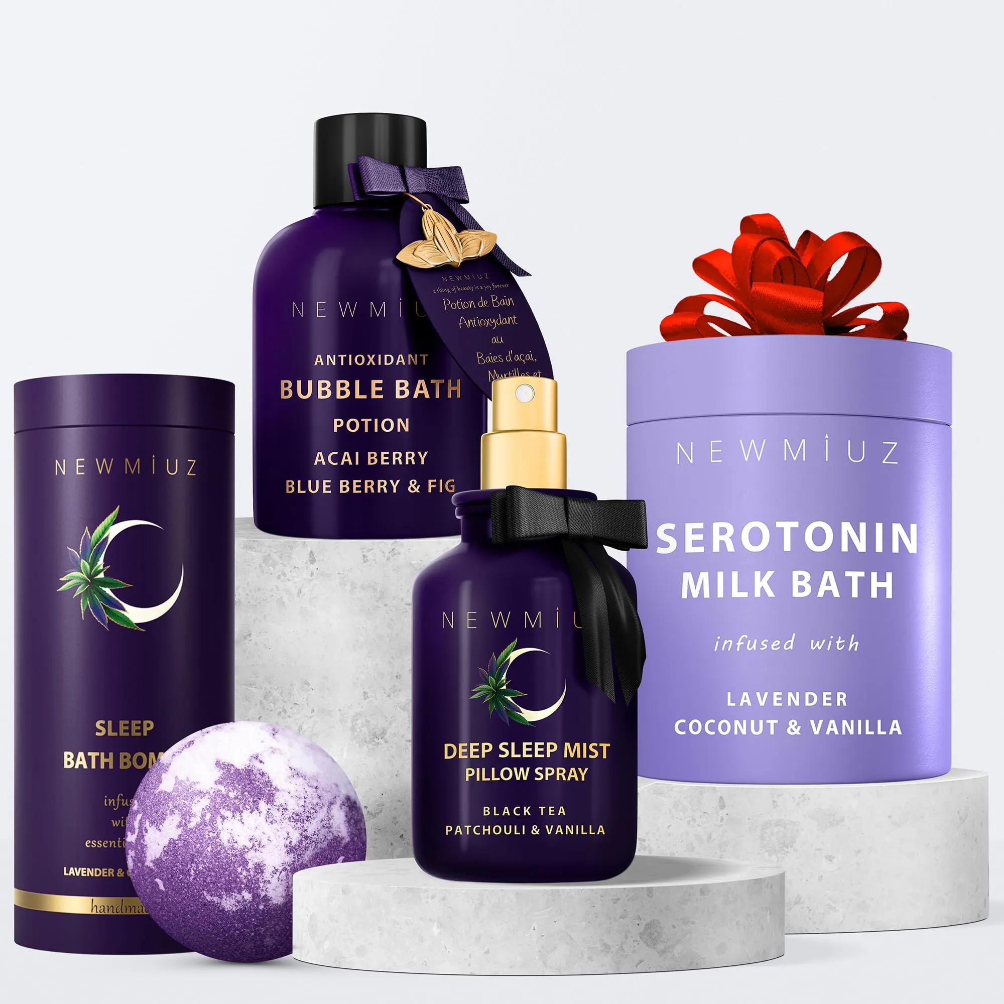 Deep Sleep Pillow Spray Patchouli Black Tea Vanilla Essential Oils Natural Fast Acting Aromatherapy Mist for Restful Sleep Relaxation Calming Stress Relief Bedtime & Shower Spray Luxury Self care Gift