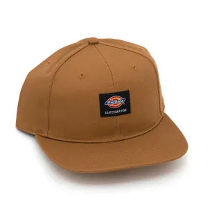 Dickies Skateboarding Flat Bill Cap (Brown Duck) (S )