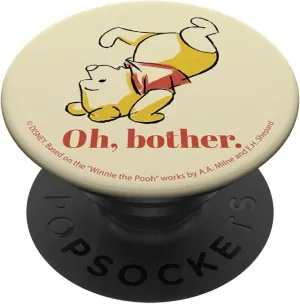 Disney Winnie The Pooh Oh, Bother Vintage Portrait PopSockets Standard PopGrip