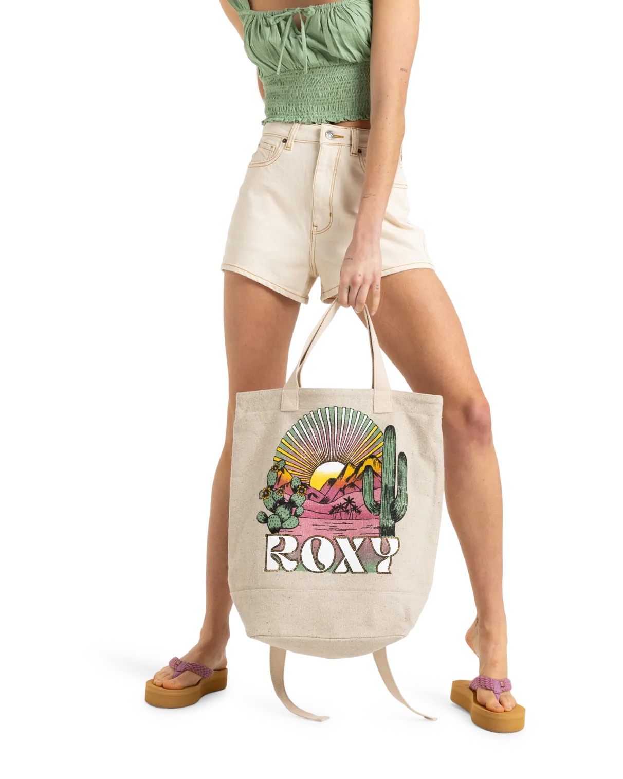Drink The Wave Backpack in Natural