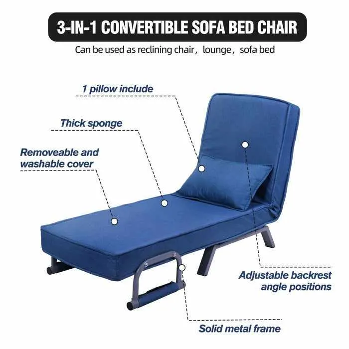 Folding Sofa Bed Chair