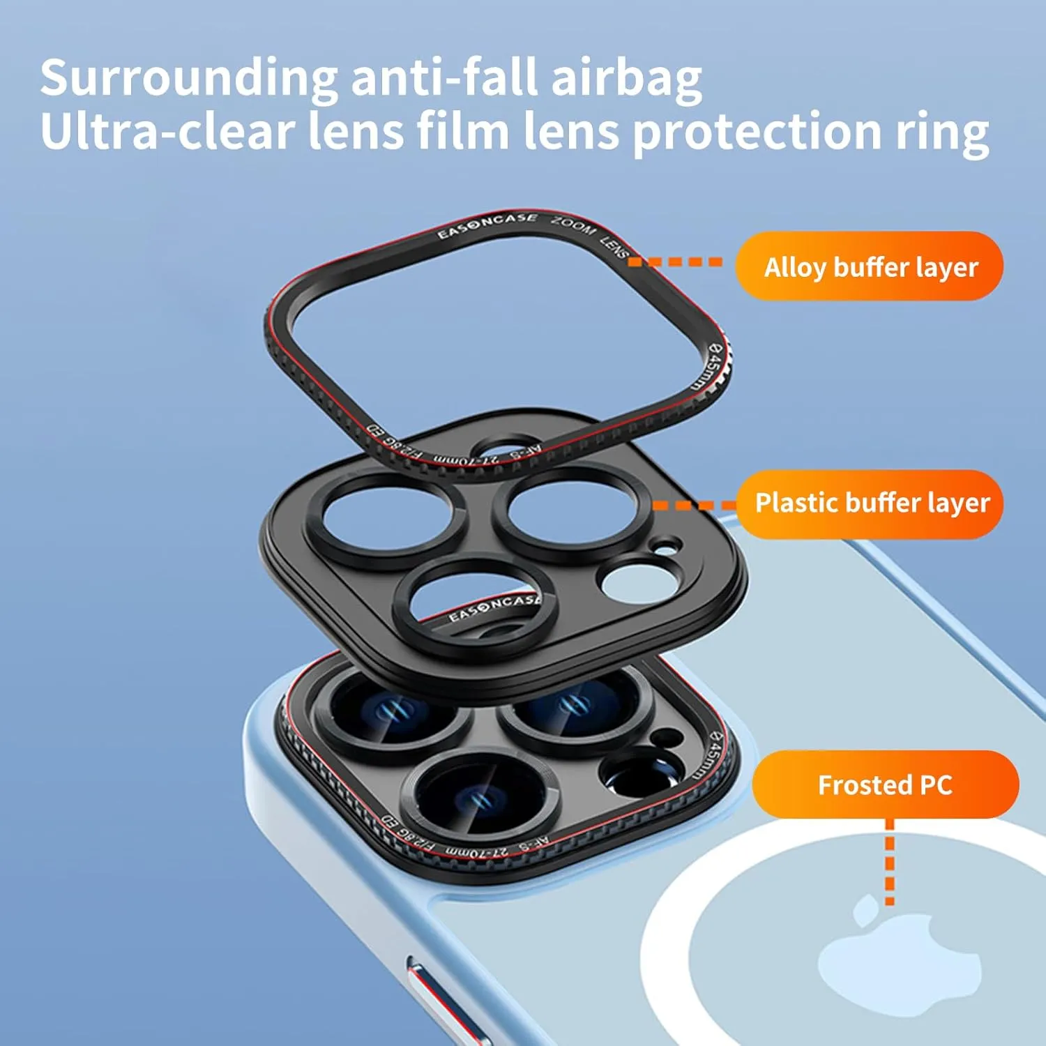 Fulcrum Case Apple 13 Phone case Invisible Holder Suction iPhone14 case 12pro Scrub Max