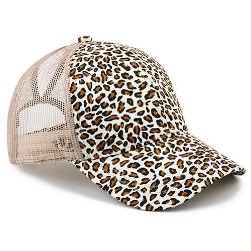 FURTALK 2018 Ponytail Baseball Cap Women Messy Bun Baseball Hat Snapback