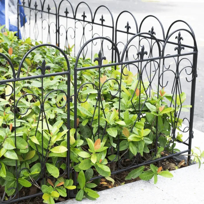 Garden Border Decorative Metal Fence Panels