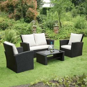 Garden Furniture 4 Piece Patio Set