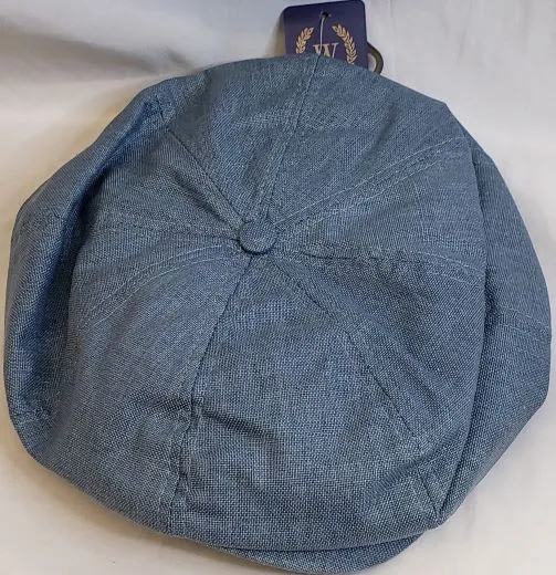 Gatsby -- Linen Applejack Cap