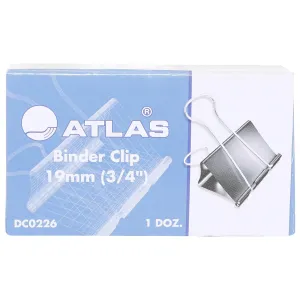 Hand Binder Double Clips 19mm