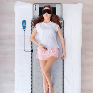 Heated Electric Full Body Massage Mattress Mat with Vibration & Heat