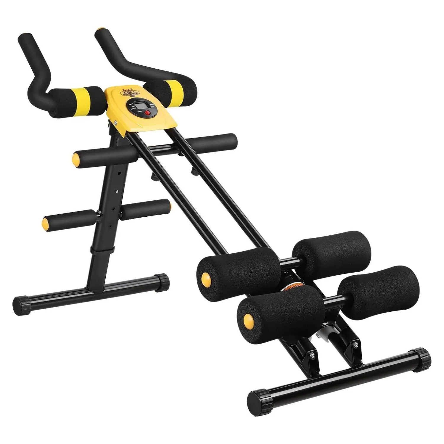 Heavy Duty Core Ab Workout Crunch Machine, Home Exercise Equipment