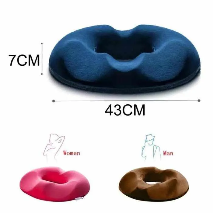 Hemorrhoid Pillow  Memory Foam Seat Cushion