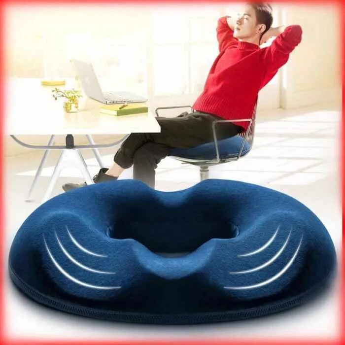 Hemorrhoid Pillow  Memory Foam Seat Cushion