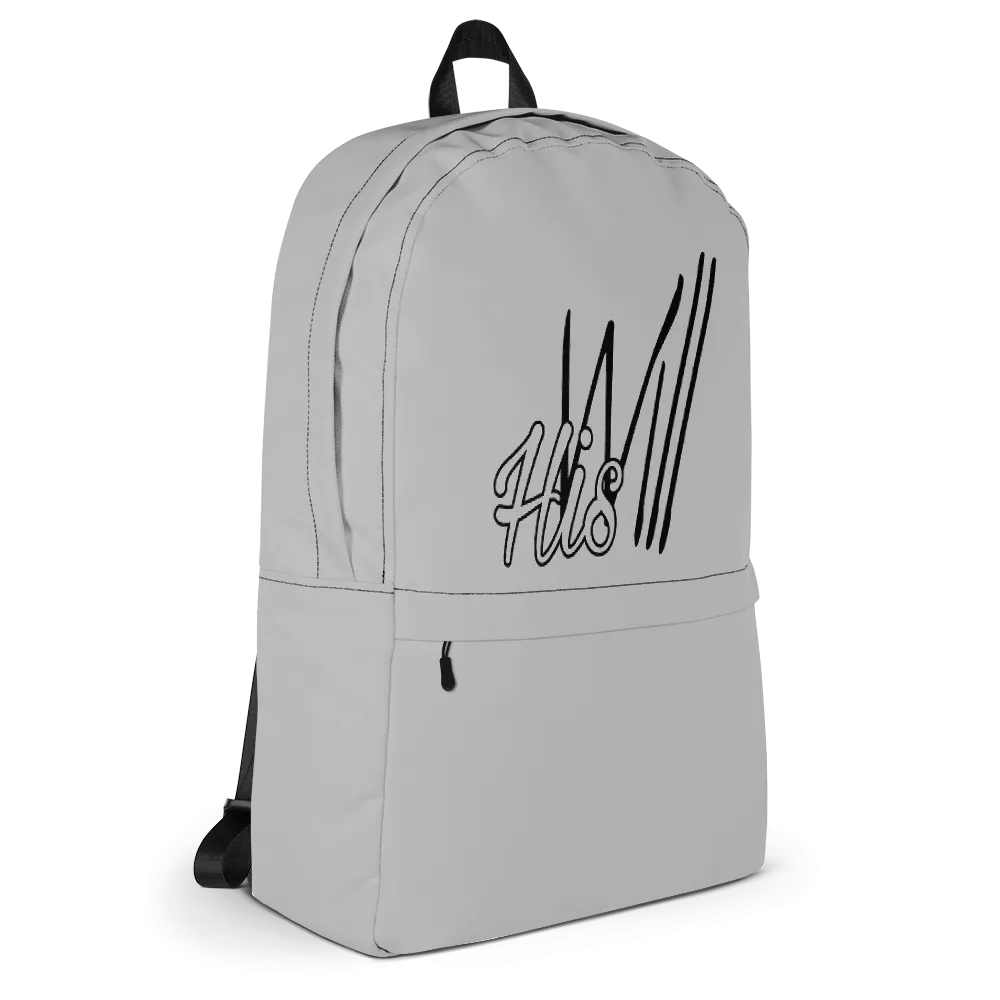 His Will Backpacks