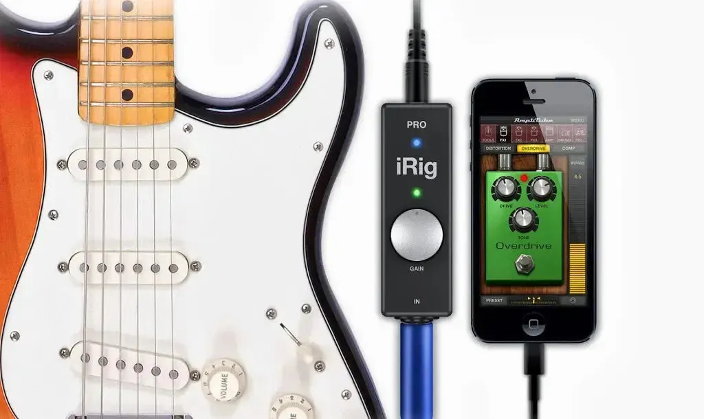 IK Multimedia iRig Pro I/O Audio and MIDI Interface for Mac, Windows & iOS