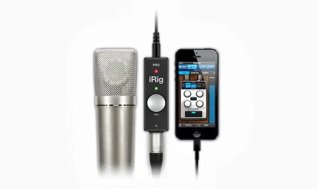 IK Multimedia iRig Pro I/O Audio and MIDI Interface for Mac, Windows & iOS