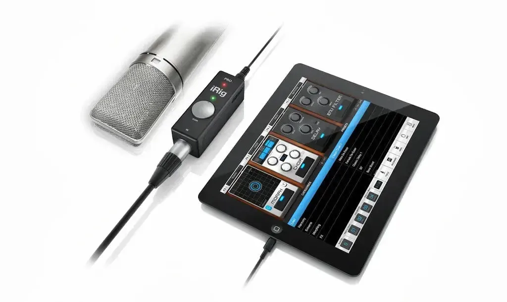 IK Multimedia iRig Pro I/O Audio and MIDI Interface for Mac, Windows & iOS
