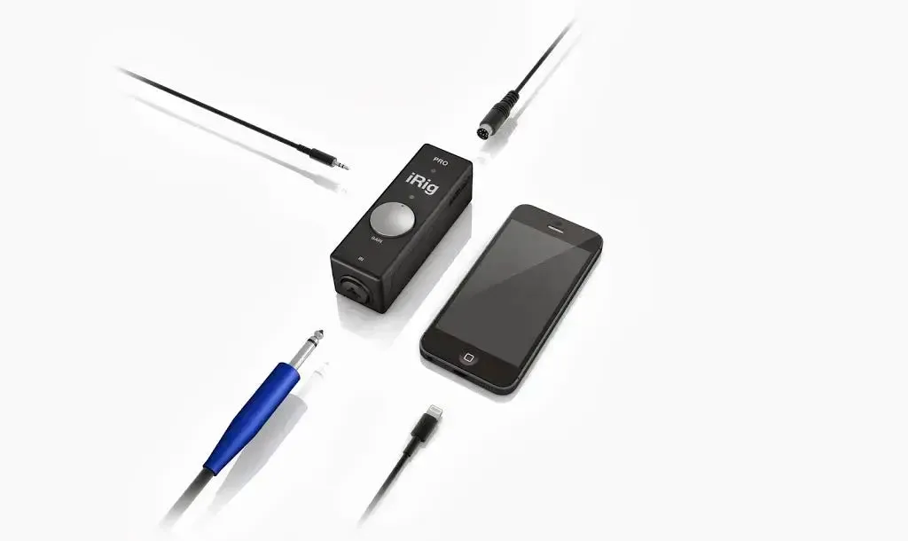 IK Multimedia iRig Pro I/O Audio and MIDI Interface for Mac, Windows & iOS