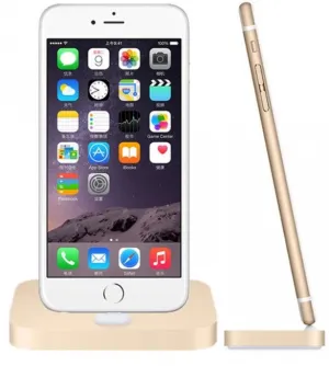 iPhone Aluminum Charge and Sync Dock in Gold for iPhone 5/6/7