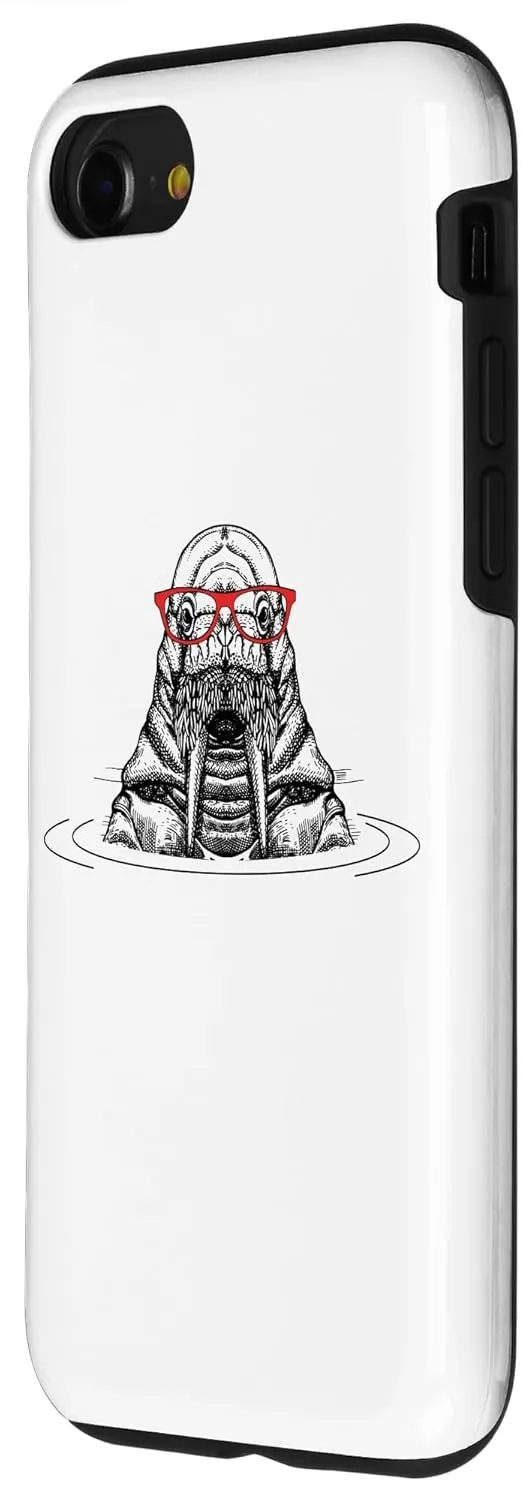 iPhone SE (2020) / 7 / 8 Funny Retro Vintage Glasses Walrus Lover Case