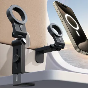 JOYROOM for Magsafe Airplane Phone Holder Travel Essentials,Unlimited Scenery Hands-Free Plane Phone Holder, Airplane Travel Accessories for iPhone 16 Pro Max & Magsafe Case