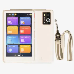 Language Translator Device No WiFi Needed, Two-Way AI Voice Translator for All Languages, 139  Language Online Translation, Newest 4" HD Offline/Photo Translation for Travel/Business/Study
