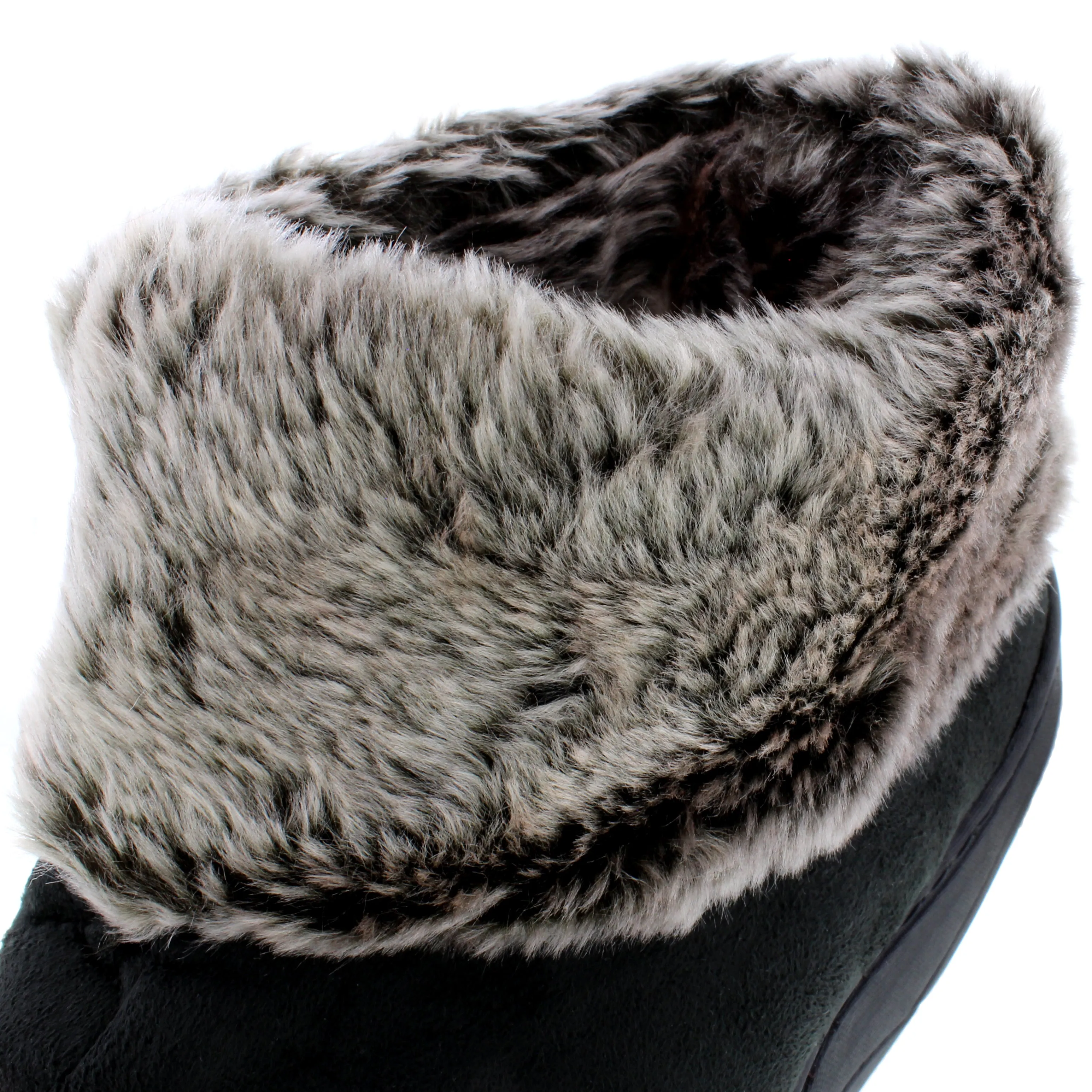 LSU Tigers Faux Sheepskin Furry Top Slipper