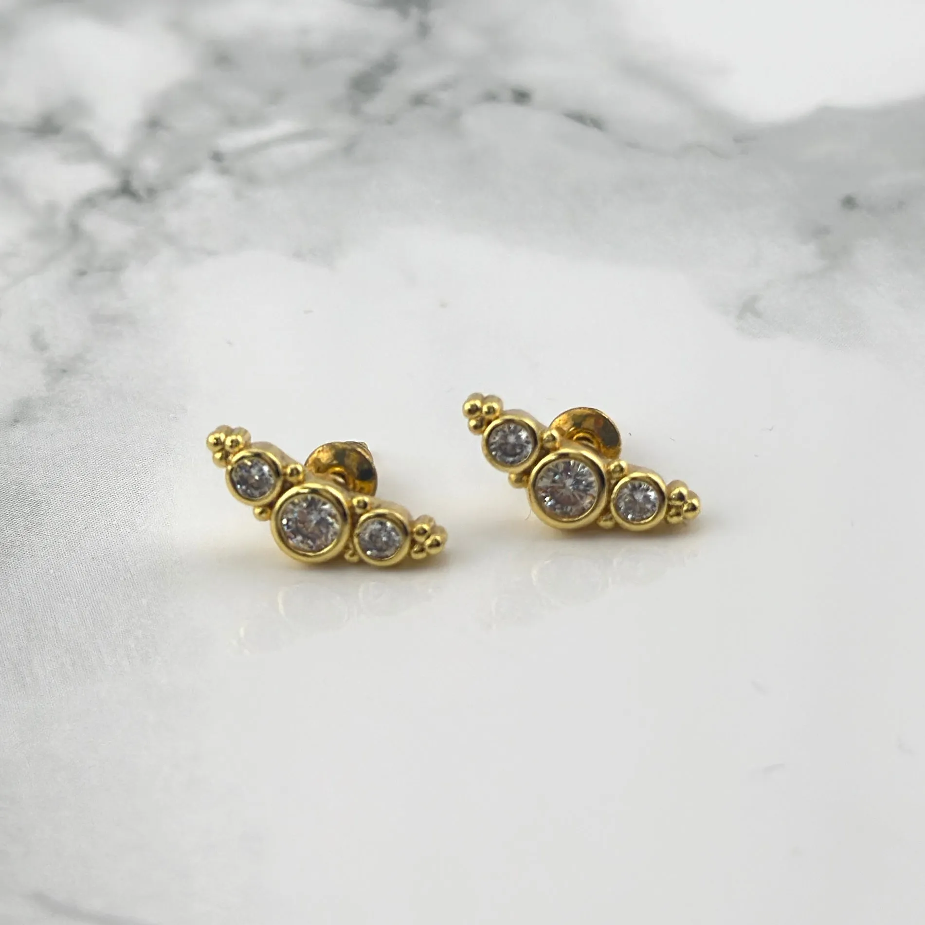 Lucia sparkly Studs