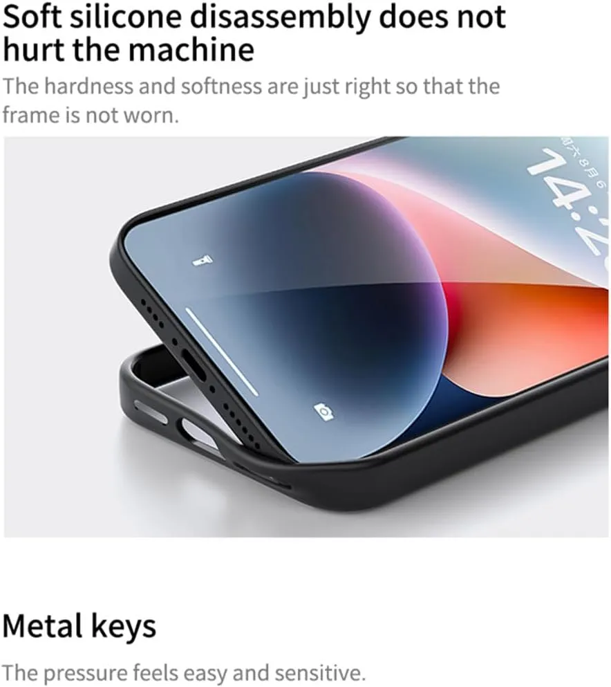 Magnetic 360 Stand Phone Case for iPhone 11 12 13 14 15 16 Pro Max 16Plus Metal Button Lens Protection Transparent Matte Cover,Blue,for iPhone 11 Pro