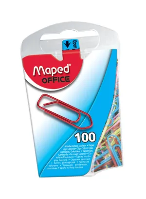 Maped D.Box 25mm Paper Clips Color 100