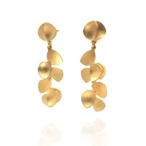 Medium Climbing Petals - Gold
